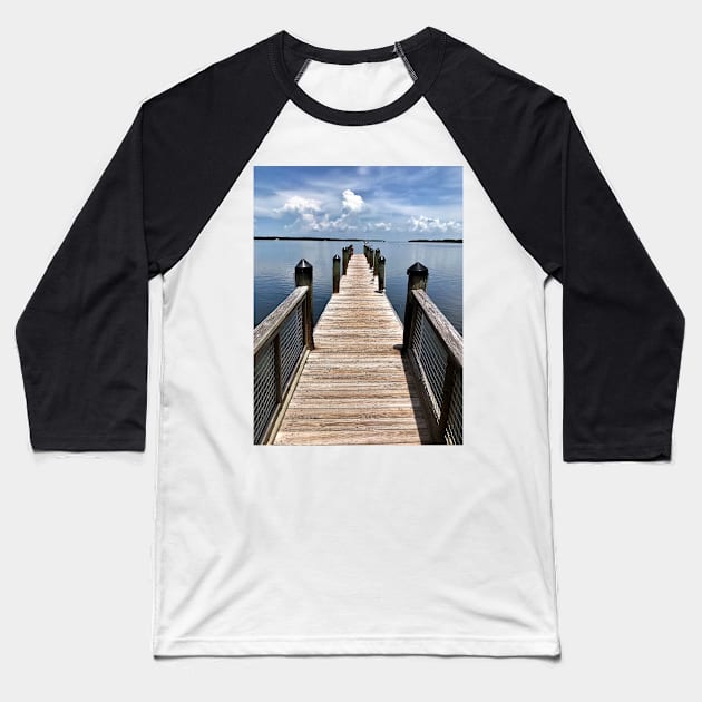 Dock Baseball T-Shirt by cbernstein